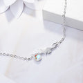 Silver Playing Cat ID Bracelet