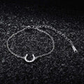 Bracelet / Horseshoe Lucky Horseshoe Charm Silver