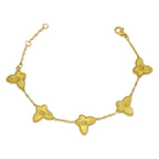 4-petal Flower ID Bracelet