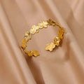 Five-Petal Flower ID Bracelet