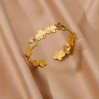 Five-Petal Flower ID Bracelet