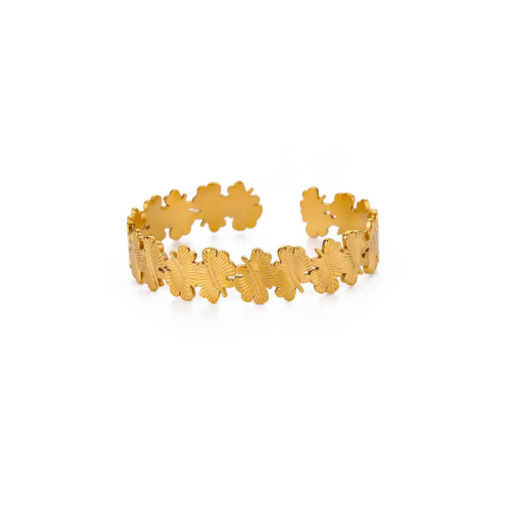 Five-Petal Flower ID Bracelet