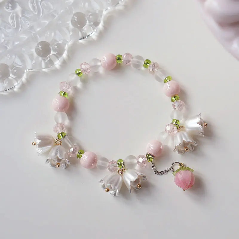 Tulip Flower ID Bracelet