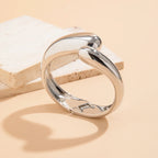 Silver Water Drop ID Bracelet
