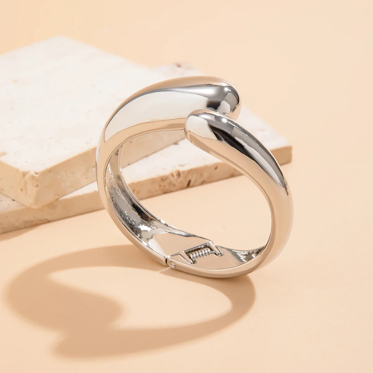 Silver Water Drop ID Bracelet