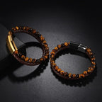 Tiger Eye Stone ID Bracelet