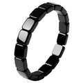 Eclipse hematite bracelet