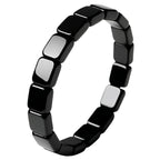 Eclipse hematite bracelet