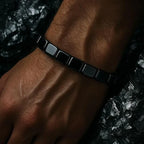 Eclipse hematite bracelet