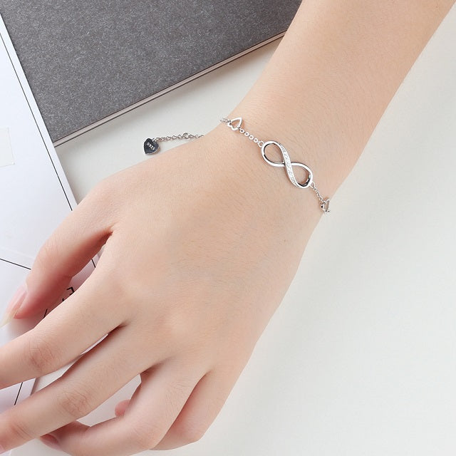 Silver Infinity Bracelet