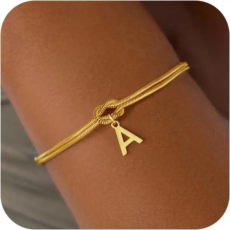 Initial bracelet and knot a
