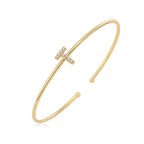Minimalist initial bracelet t