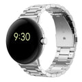Tempered Steel Watch Strap Smartwatch Google Pixel Watch 1 & 2 silver