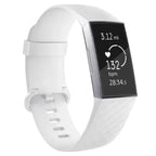 Fitbit Charge 3 & Charge 4 Watch Strap white