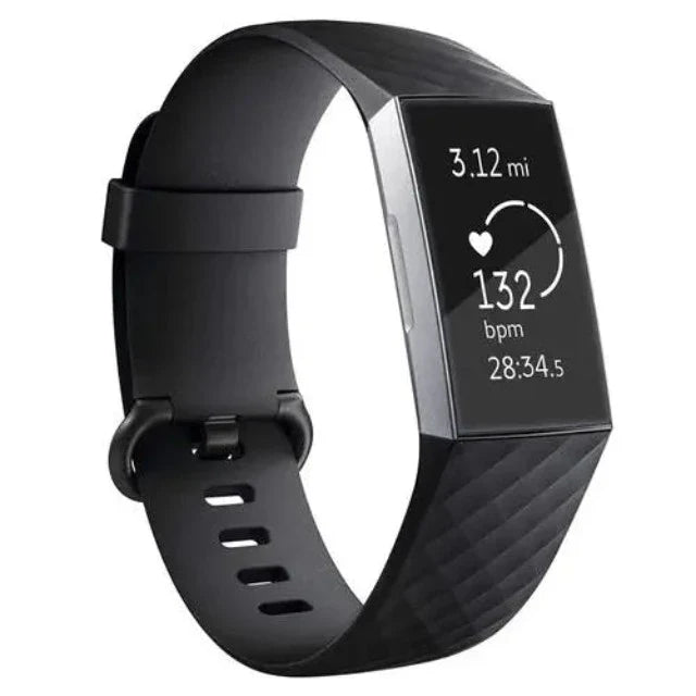 Fitbit Charge 3 & Charge 4 Watch Strap black