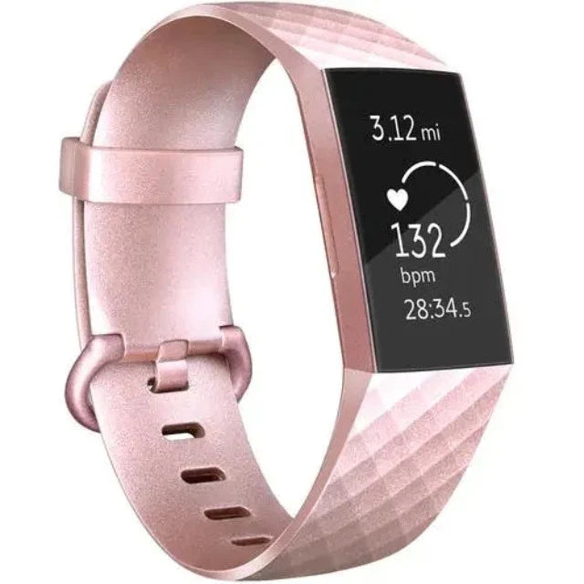Fitbit Charge 3 & Charge 4 Watch Strap rose gold