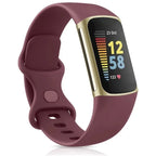 Fitbit Charge 5 Watch Band Bordeaux