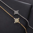 Witch's Knot Bracelet Gold or Silver