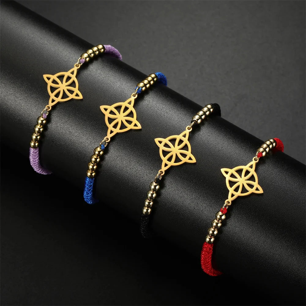 Witch's Knot Bracelet Women's Chain Protection Wiccan