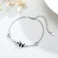 Silver Panda Bracelet
