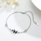 Silver Panda Bracelet