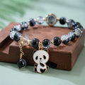 White and Black Panda Bracelet