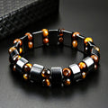 Tiger Eye Stone Bracelet Men's Chain