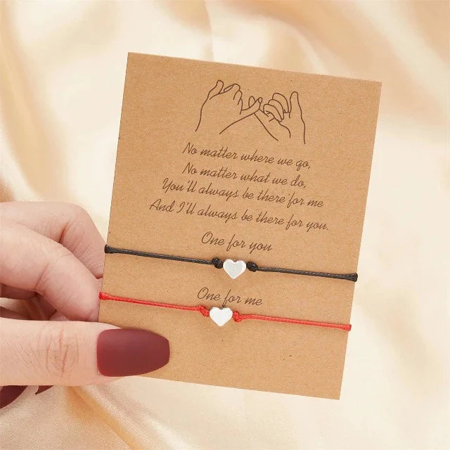 Bracelet for Loving Couple (Set of 2 Bracelets)