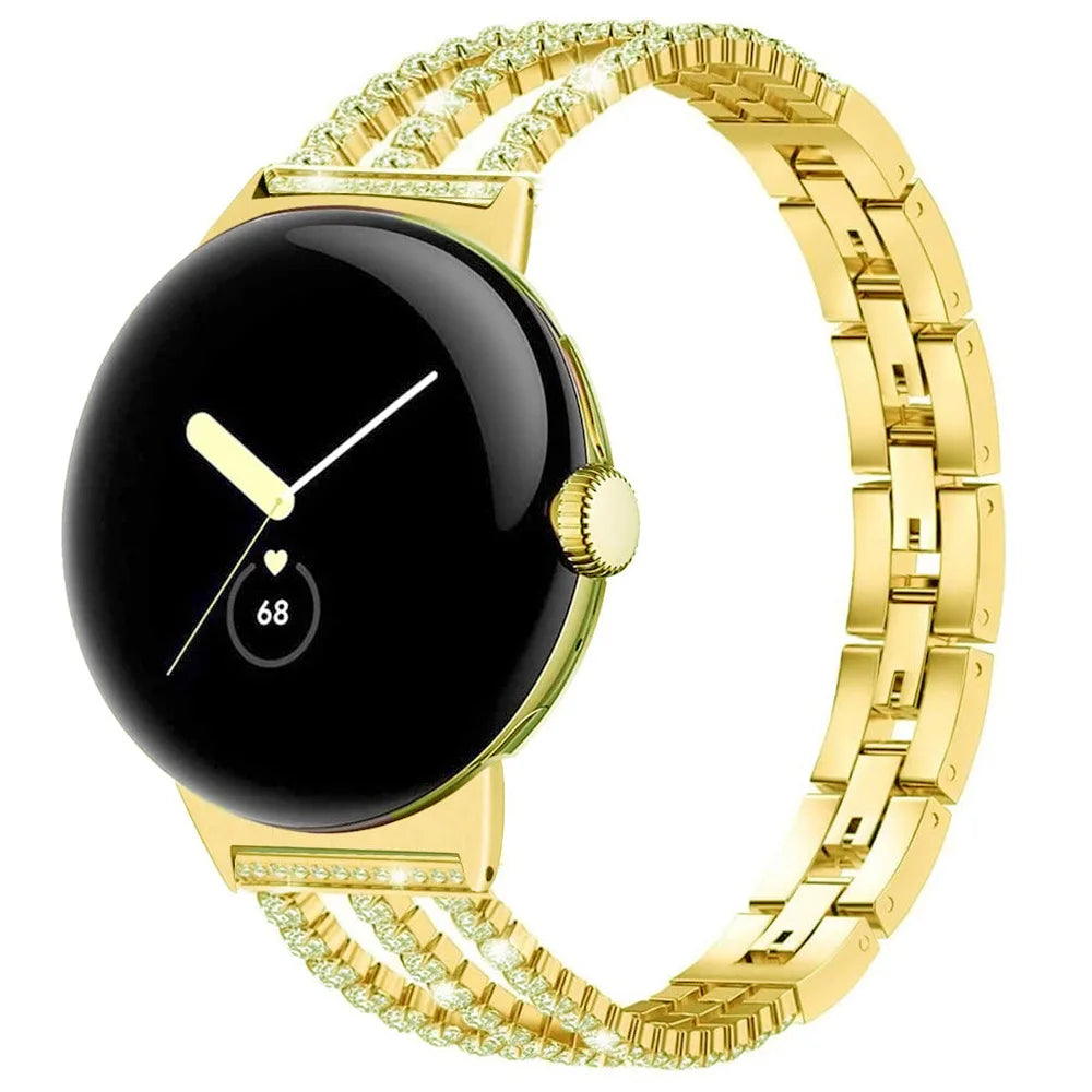 Women's band for Google Pixel Watch 1, 2, 3, 4 41mm 45mm gold
