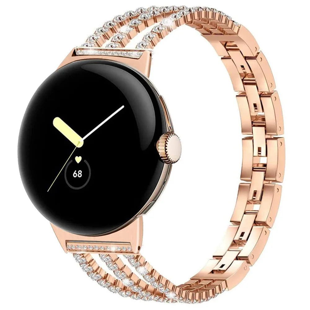 Women's band for Google Pixel Watch 1, 2, 3, 4 41mm 45mm rose gold