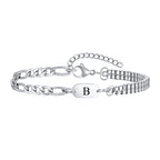 Men's initial bracelet b