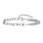 Men's initial bracelet h