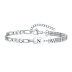Men's initial bracelet n
