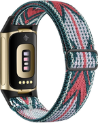 Fitbit Charge 5, Charge 6 watch band white and pink