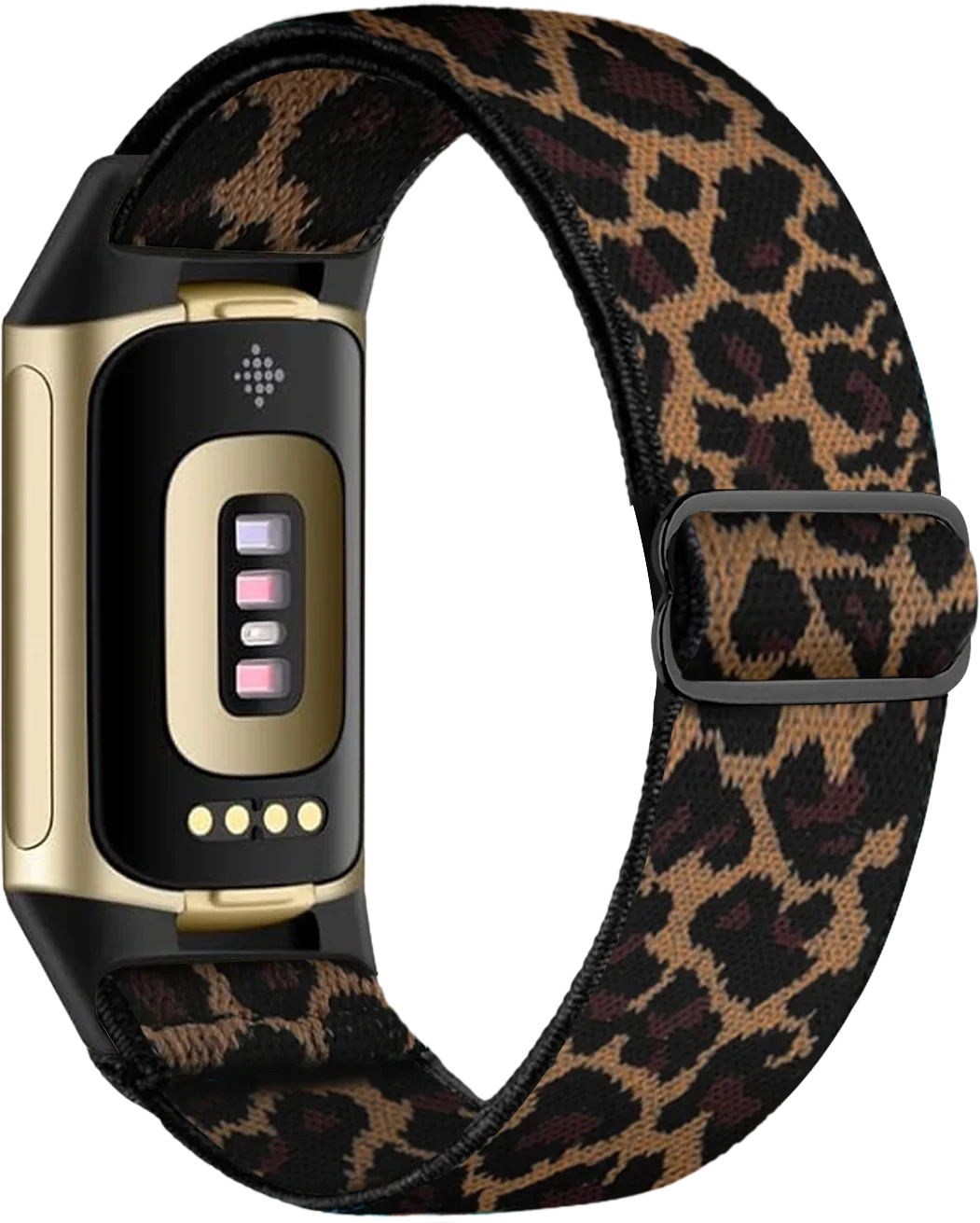 Fitbit Charge 5, Charge 6 watch band leopard