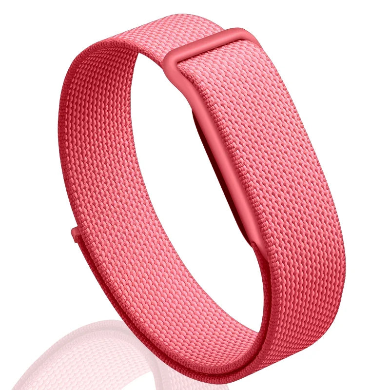 Red Google Fitbit Air watch strap