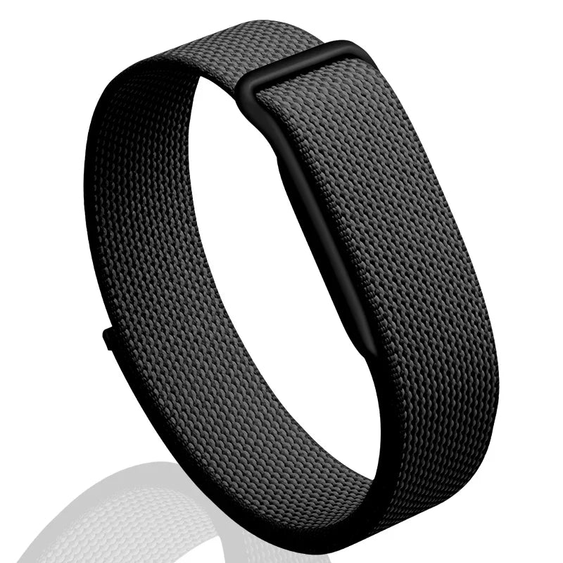 Black Google Fitbit Air watch strap