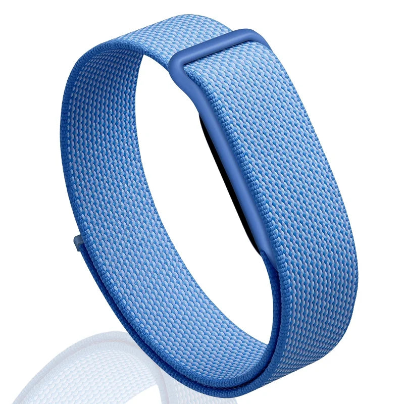Blue Google Fitbit Air watch strap