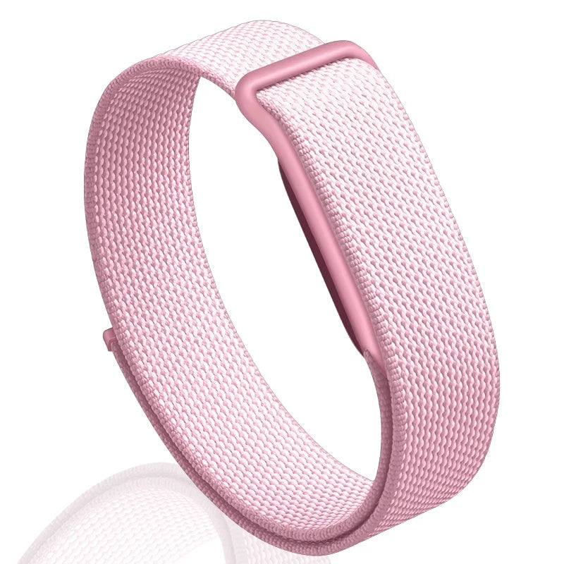 Pink Google Fitbit Air watch strap