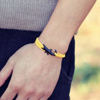 Black Yellow Shark Bracelet