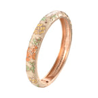 Romantic Bracelet Floral Chain Beige