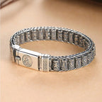 Tibetan prayer wheel bracelet