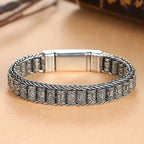 Tibetan prayer wheel bracelet