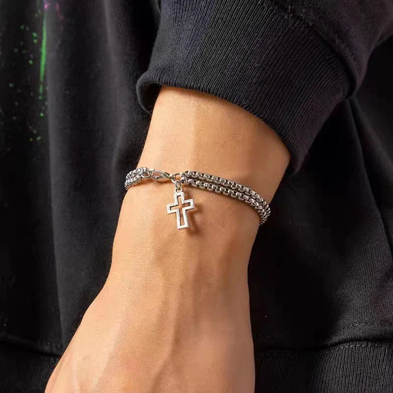 Holy Cross Men's Bracelet