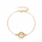 Zodiac Sign Bracelet 12 Constellations Men Women Astrology