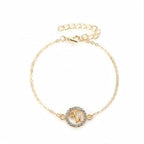 Zodiac Sign Bracelet 12 Constellations Chain for Men and Women Astrology