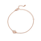 Sun Bracelet Women's Chain Star rose gold