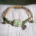 Bohemian Style Floral Bracelet 1