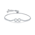 Silver Infinity Symbol Bracelet