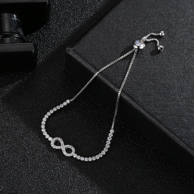 Silver Infinity Symbol Bracelet